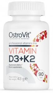 Ostro Vit Vitamin D3+K2 90tab