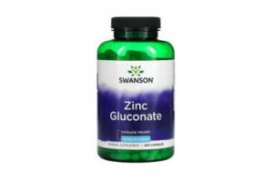 Swanson Zinc Gluconate 30 mg 250 tab
