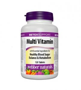 Webber Naturals Multi Vitamin 120 tabl