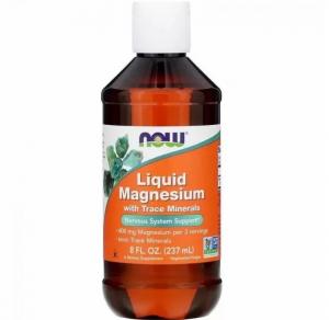 Now Foods Liquid Magnesium+Trace Minerals 237 ml