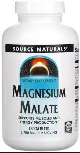 Source Naturals Magnesium Malate 1250  mg 180 tab