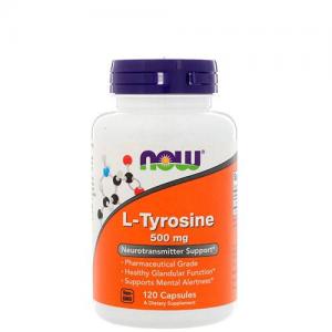 Now Foods L-Tyrosine 750 мг 90 капс