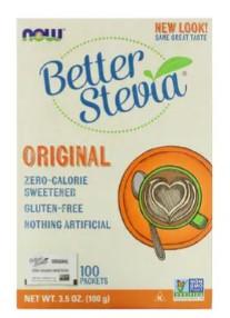 Now Foods Better Stevia 100 пак.
