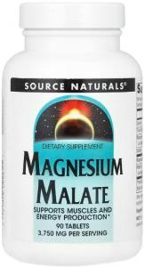 Source Naturals Magnesium Malate 1250  mg 90 tab