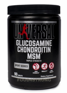 Universal Nutrition Glucosamine and CHONDROITIN MSM 90 таб