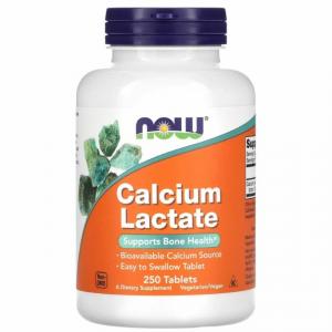 Now Foods Calcium Lactate 250 tab
