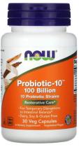 Now Foods Probiotic-10, 100 Billion  30 вег.капс