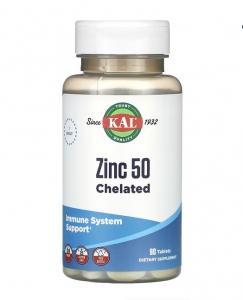 KAL Tri-Zinc 50 Chelated 90 tab