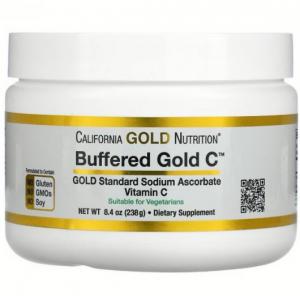 Buffered Gold C  1000 mg 238 гр. California Gold Nutrition