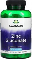 Swanson Zinc Gluconate 50 mg 250 caps