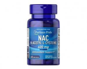 Puritan's Pride Nac 600 mg 60 капс