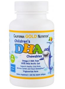 Children's DHA 180 softgels, California Gold Nutrition