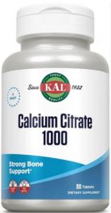 KAL Calcium Citrate 1000 90 tab