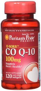 Puritan's Pride Q-SORB Co Q-10 100mg 120 капс