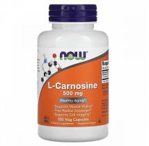 Now Foods L-Carnosine 500 mg 100 vcaps