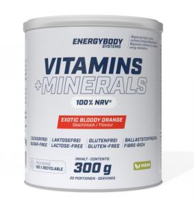 Energybody Vitamins+Minerals 300 g