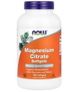 Now Foods Magnesium Citrate 180 softgels