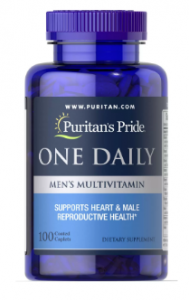 Puritan's Pride One Daily men's multivitamin 100 капс