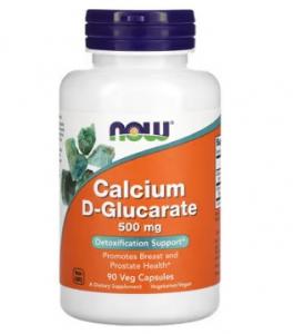 Now Foods Calcium D-Glucarate 500 mg 90 vcaps