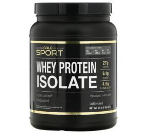 California Gold Nutrition Whey Protein Isolate 454 g