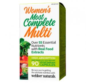 Webber Naturals Womens Most Complete Multi 90 vcapsl