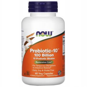 Now Foods Probiotic-10, 100 Billion 60  вег.капс