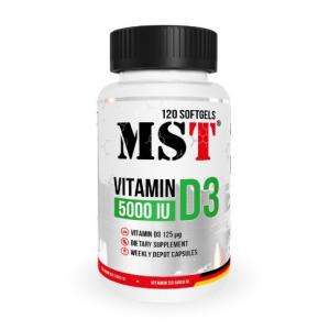 MST Vitamin D3 5000IU 120 softgels