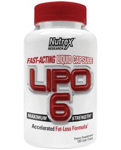 Nutrex Lipo-6 Liqui-caps Fat-Loss Formula 120 капс