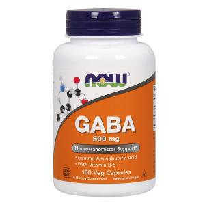 Now Foods GABA 500 100 капс