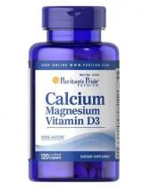 Puritan's Pride Calcium Magnesium Vitamin D3 120 cap