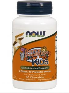 Now Foods Kids Berry Dophilus 60 жев.табл.