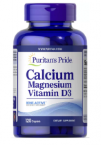 Puritan's Pride Calcium Magnesium plus Vitamin D 100 капс