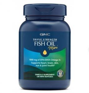 GNC Fish Oil mini 120 softgels