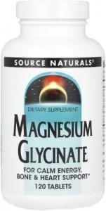 Source Naturals Magnesium Glycinate 120 tab