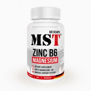 MST Zinc + B6 + Magnesium 60 vcaps