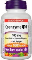 Webber Naturals Coenzyme Q10 100 mg 60 softgels