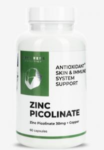 Progress Nutrition Zinc Picolinate 30mg+Copper 60 caps