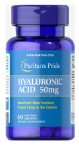 Puritan's Pride Hyaluronic Acid 50 mg 60 капс