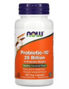 Now Foods Probiotic-10, 25 Billion  100 вег.капс