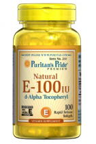 Puritan's Pride Vitamin E-100 IU  100 softgels