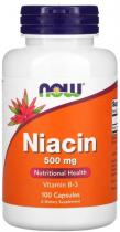 Now Foods Niacin 500 мг 90 капс