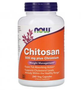 Now Foods Chitosan 500 mg 240 vcaps