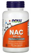 Now Foods NAC 600 мг 100 вег.капc