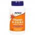 Now Foods Vitamin D-3 & K-2 1000IU/45mcg 120 капс
