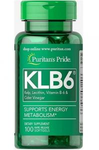 Puritan's Pride KLB6 100 softgels