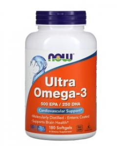 Now Foods Ultra Omega 3-D 180 softgels