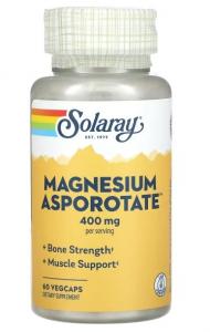 Solaray Magnesium Asportate 400 mg 60 vcaps