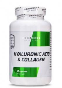 Progress Nutrition Hyaluronic Acid and collagen 60 капс