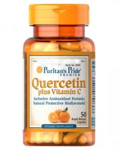 Puritan's Pride Quercetin plus Vitamin C 100 капс