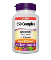 Webber Naturals B50 Complex 33% 80 caps